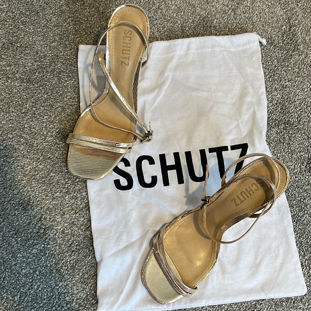 Schultz Altina Ankle Strap Sandal 7B
